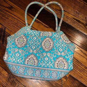 Totally Turquoise retired Vera Bradley purse